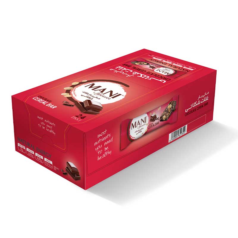 Mani Chocolate Cereal Nut Bar (24-Pack)