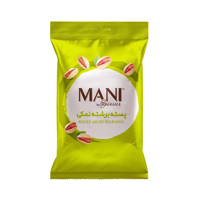 Mani Roasted Low-Salt Pistachios 45g – 10-Pack
